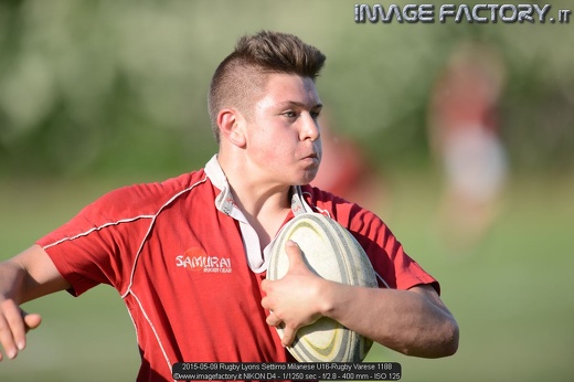 2015-05-09 Rugby Lyons Settimo Milanese U16-Rugby Varese 1188